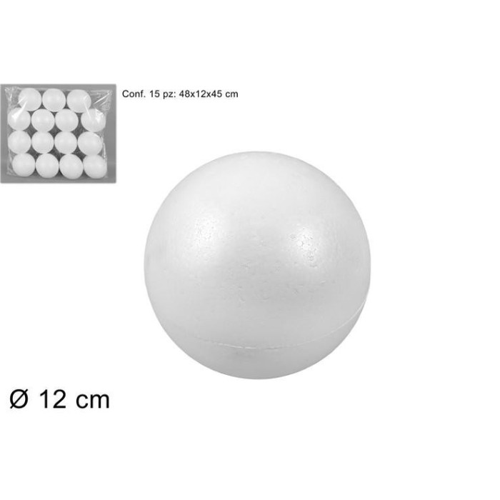 PALLE POLISTIROLO 12 CM.